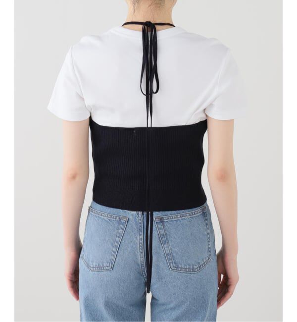 JOINT WORKS「Knuth Marf / クヌースマーフ knit halter bustier」|ベスト・ジレ|