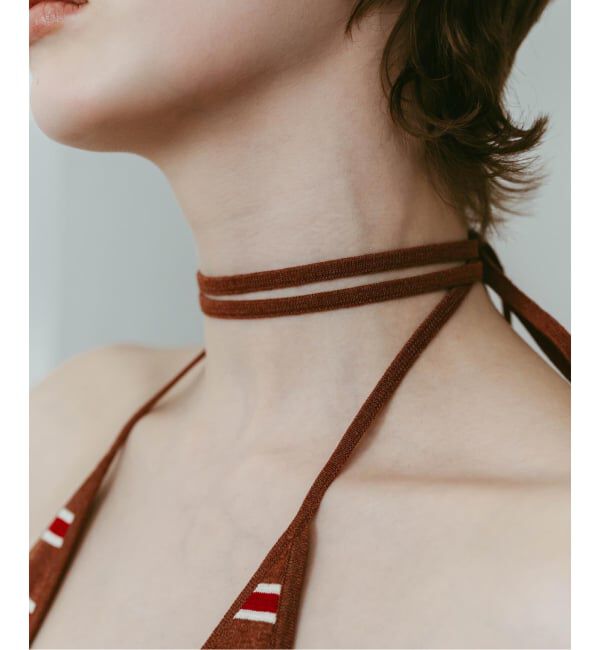 JOINT WORKS「Knuth Marf / クヌースマーフ knit halter bustier」|ベスト・ジレ|