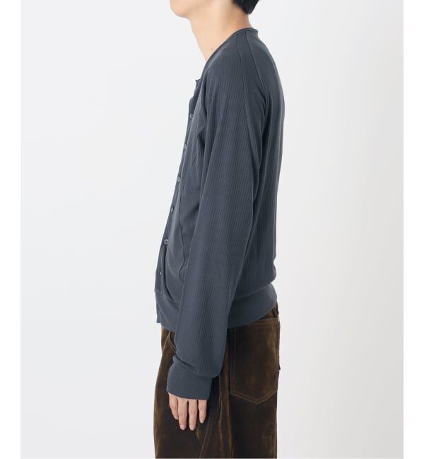 JOINT WORKS「≪予約≫NOCTO ARCHIVE/ノクト アーカイブ Curve Panel Rib Cardigan」|カーディガン|