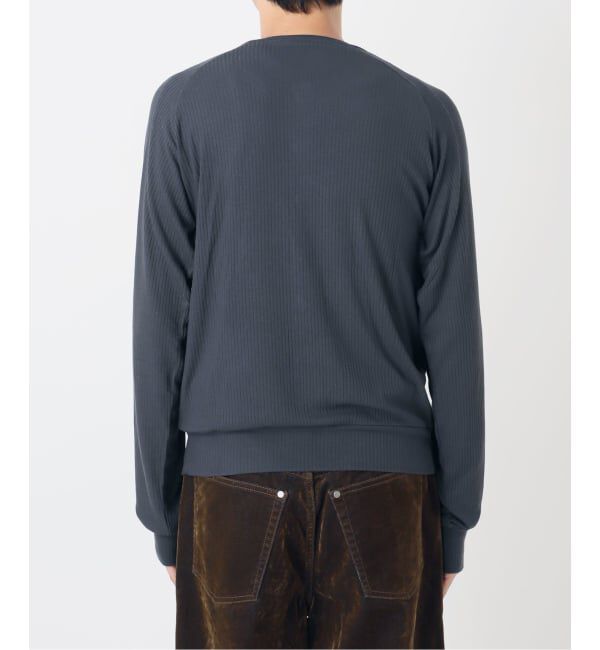 JOINT WORKS「≪予約≫NOCTO ARCHIVE/ノクト アーカイブ Curve Panel Rib Cardigan」|カーディガン|