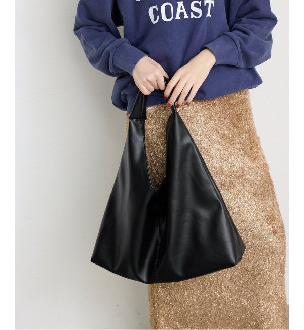 SLOBE IENA「《追加3》SLOBE トライアングルBAG」|その他|ブラック