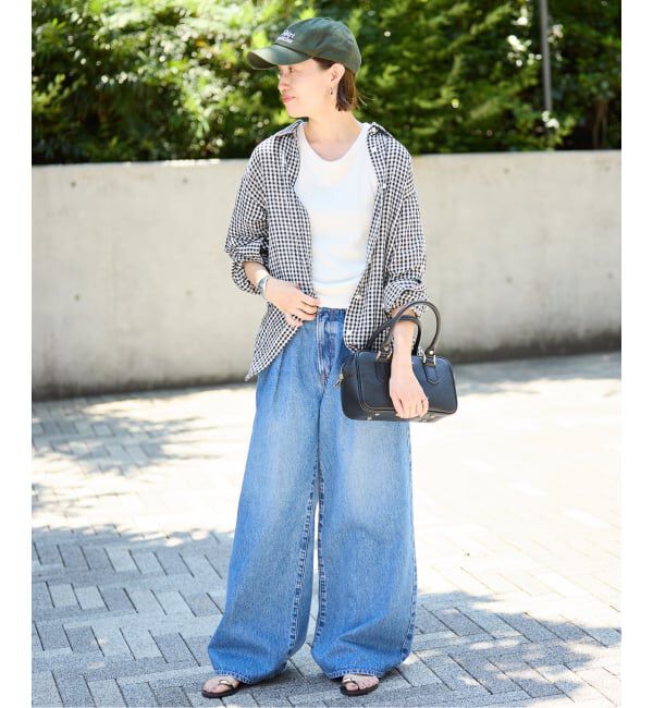 SLOBE IENA「リネンコットンレギュラーシャツ」|シャツ・ブラウス|