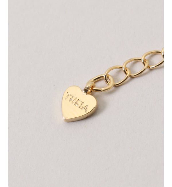 SLOBE IENA「Theia Jewelry/テイア ジュエリー ツイストチェーンネックレス 82046N0013」|ネックレス|