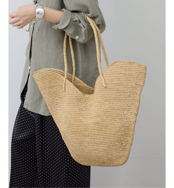 SLOBE IENA「MADE IN MADA /メイドインマダ DOMOINA BAG」|かごバッグ|