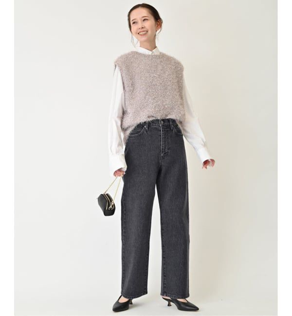 SLOBE IENA「《4サイズ展開/追加》LE DENIM ストレートデニムパンツ」|デニム|