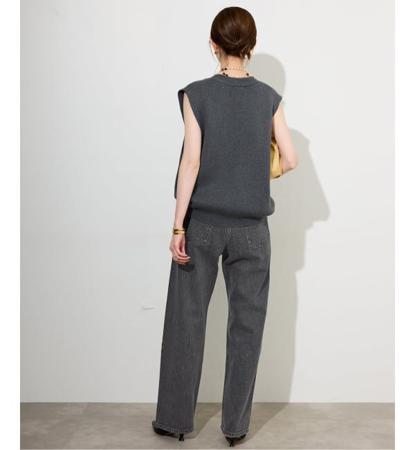 SLOBE IENA「《4サイズ展開/追加》LE DENIM ストレートデニムパンツ」|デニム|