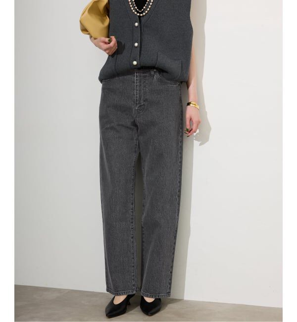 SLOBE IENA「《4サイズ展開/追加》LE DENIM ストレートデニムパンツ」|デニム|
