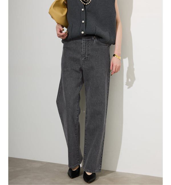 SLOBE IENA「《4サイズ展開/追加》LE DENIM ストレートデニムパンツ」|デニム|