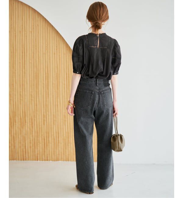 SLOBE IENA「《4サイズ展開/追加》LE DENIM ストレートデニムパンツ」|デニム|