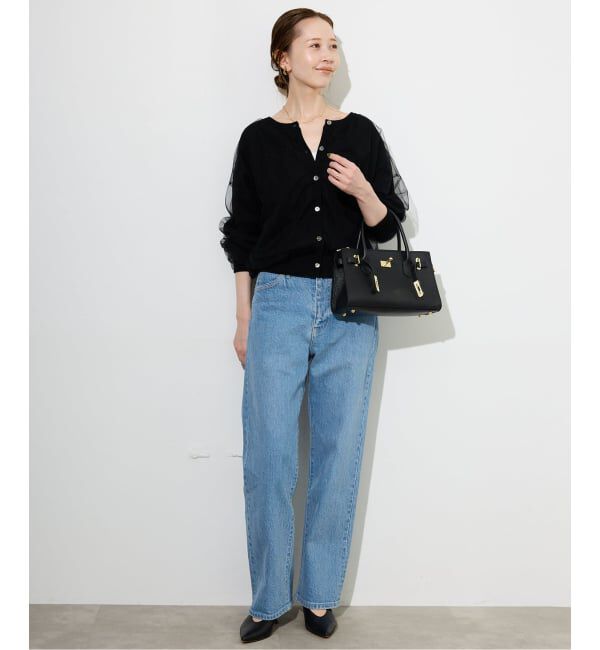SLOBE IENA「《4サイズ展開/追加》LE DENIM ストレートデニムパンツ」|デニム|