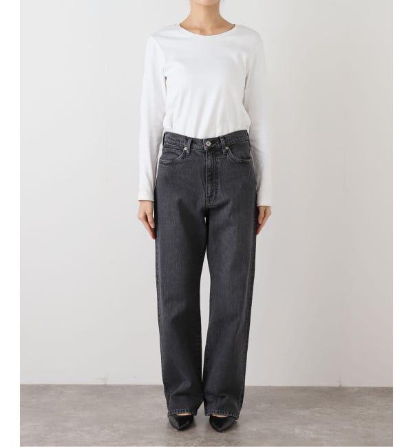 SLOBE IENA「《4サイズ展開/追加》LE DENIM ストレートデニムパンツ」|デニム|