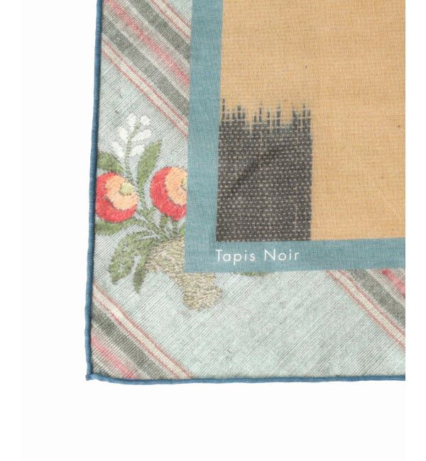 VERMEIL par iena「Tapis Noir タピス ノワール Light Small Grady スカーフ」|バンダナ・スカーフ|