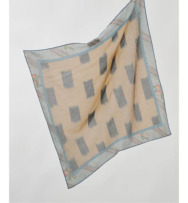 VERMEIL par iena「Tapis Noir タピス ノワール Light Small Grady スカーフ」|バンダナ・スカーフ|
