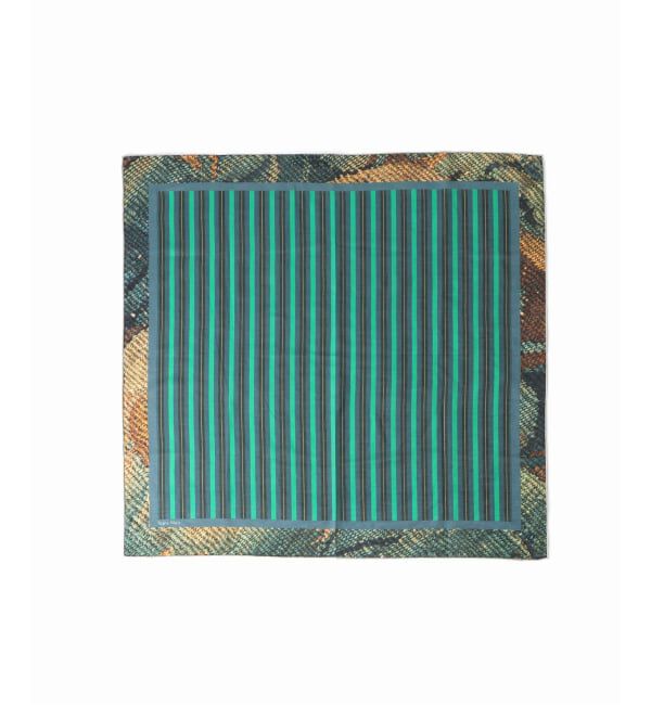VERMEIL par iena「Tapis Noir タピス ノワール Light Small Grady スカーフ」|バンダナ・スカーフ|