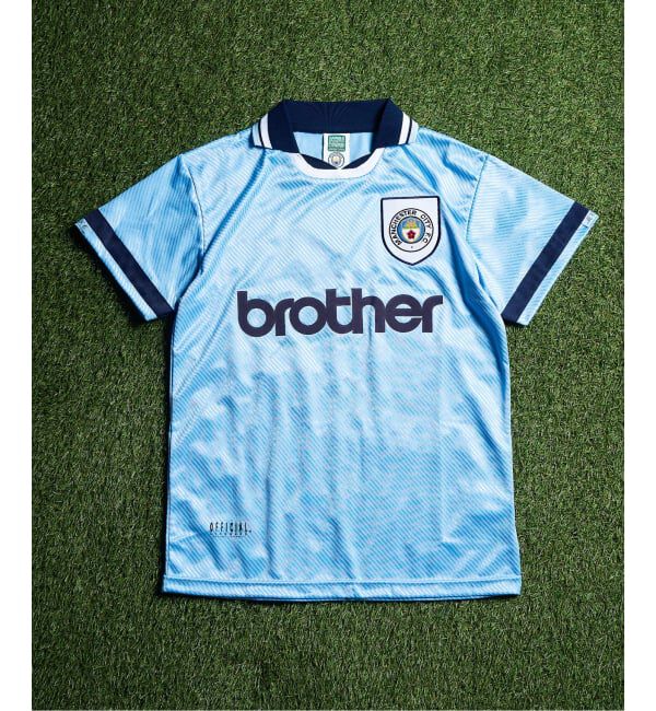 417 EDIFICE「S.D Manchester City 1994 shirt」|Tシャツ・カットソー|サックスブルー