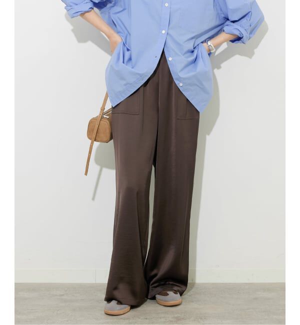 JOURNAL STANDARD relume「《追加2》サテンベイカーパンツ」|その他|