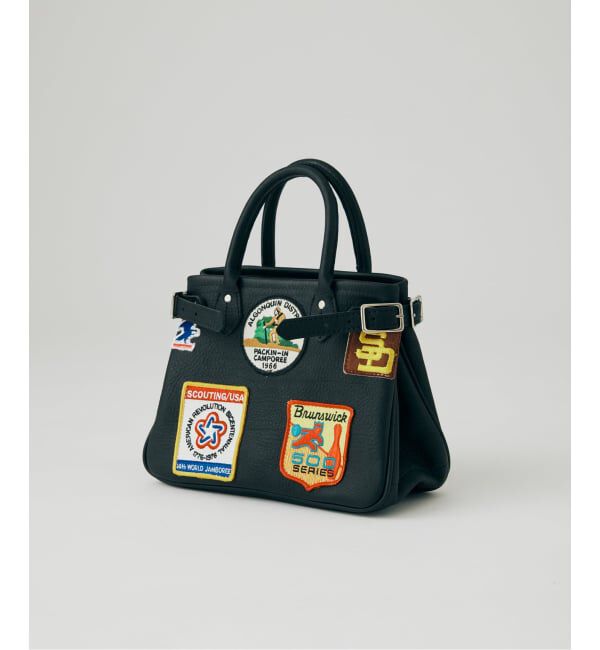 JOURNAL STANDARD「HERITAGE LEATHER / ヘリテージレザー 別注 レザー HL 25-ブラック」|トートバッグ|
