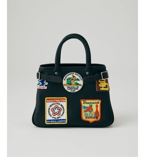 JOURNAL STANDARD「HERITAGE LEATHER / ヘリテージレザー 別注 レザー HL 25-ブラック」|トートバッグ|