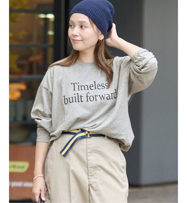 JOURNAL STANDARD「《予約》ラウンドヘムピグメントロンT」|Tシャツ・カットソー|