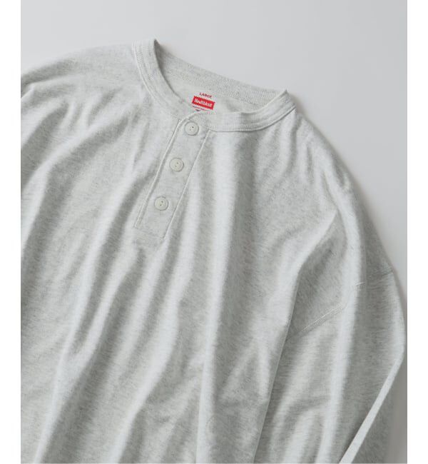 JOURNAL STANDARD relume「《予約》Healthknit / ヘルスニット 別注 ヘンリーネック ロンT」|Tシャツ・カットソー|