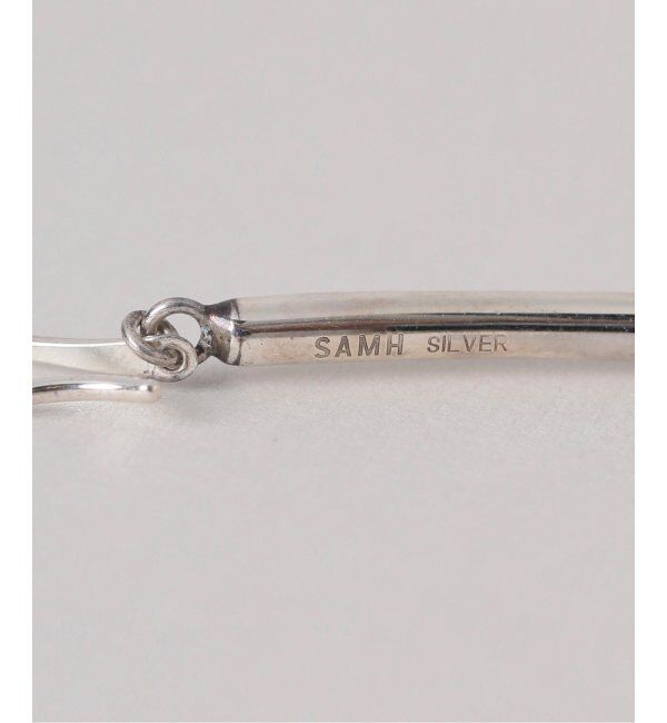 Spick and Span「【SAMH by LILAS】パイプハーフチェーンネックレス SV」|ネックレス|