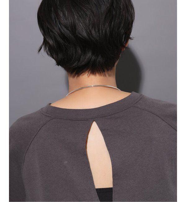 Spick and Span「【SAMH by LILAS】パイプハーフチェーンネックレス SV」|ネックレス|