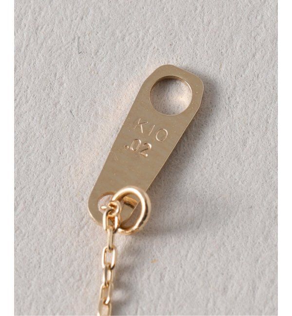 Lilas by Spick&Span「ダエンラインモチーフネックレス K10」|ネックレス|
