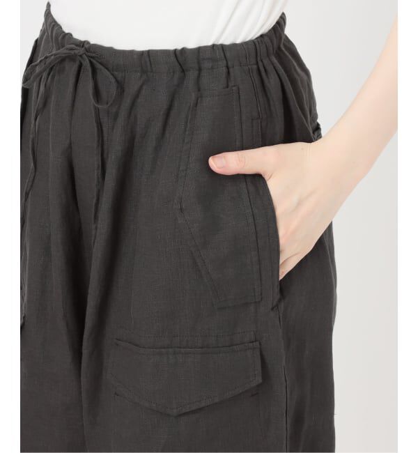 Spick and Span「TICCA  / ティッカ リネンカーゴパンツ」|カーゴ|