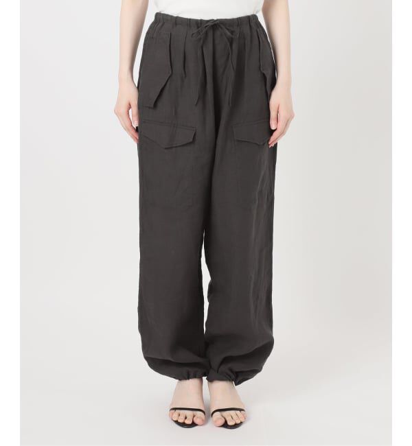 Spick and Span「TICCA  / ティッカ リネンカーゴパンツ」|カーゴ|