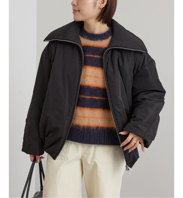 U by SPICK&SPAN「《予約》撥水フロントジップパファージャケット」|その他|