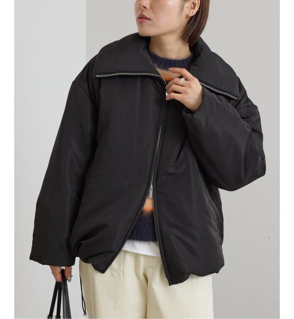 U by SPICK&SPAN「《予約》撥水フロントジップパファージャケット」|その他|