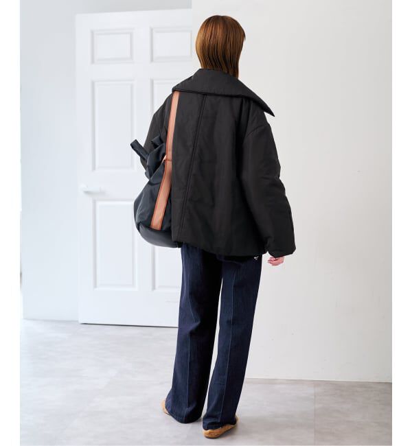 U by SPICK&SPAN「《予約》撥水フロントジップパファージャケット」|その他|