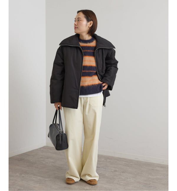 U by SPICK&SPAN「《予約》撥水フロントジップパファージャケット」|その他|