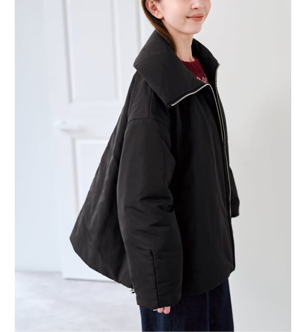U by SPICK&SPAN「《予約》撥水フロントジップパファージャケット」|その他|