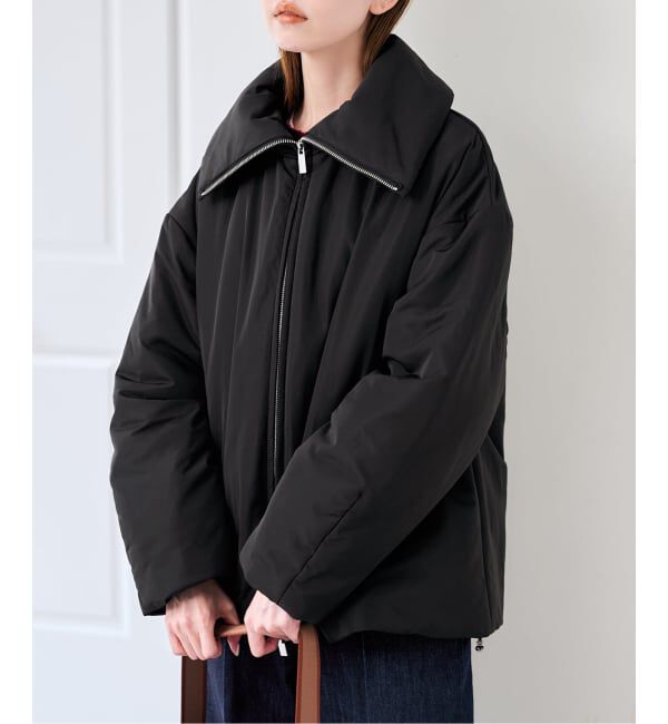 U by SPICK&SPAN「《予約》撥水フロントジップパファージャケット」|その他|