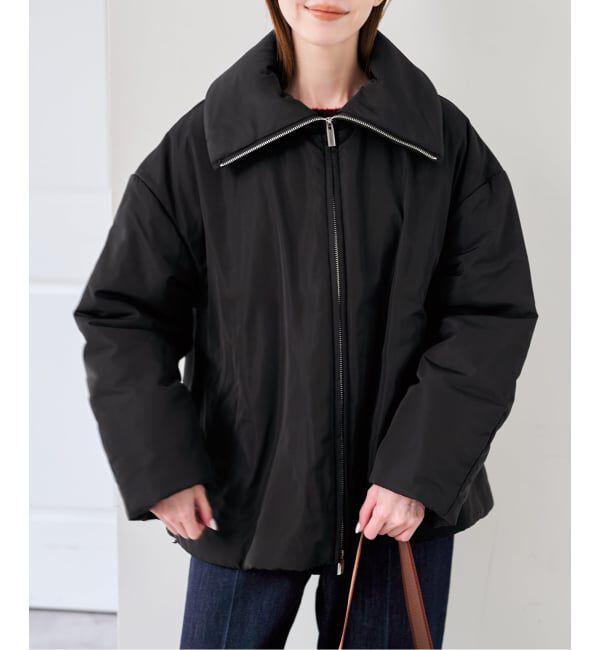 U by SPICK&SPAN「《予約》撥水フロントジップパファージャケット」|その他|