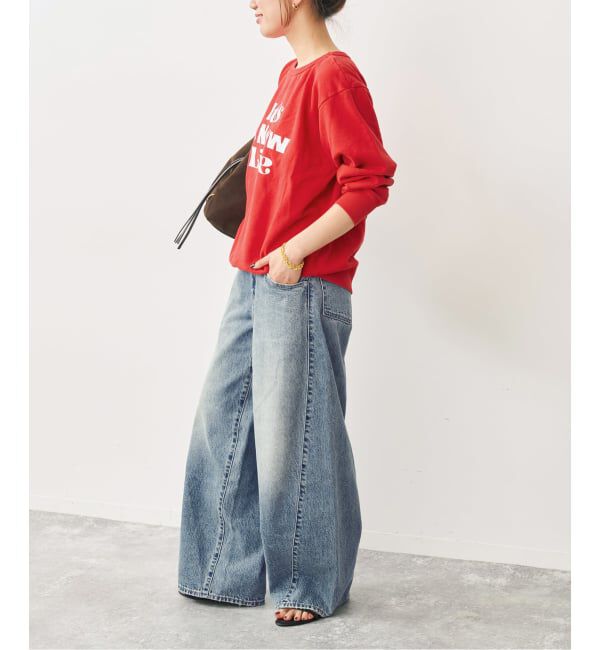 Spick and Span「《予約》Mixta /ミクスタ CREW NECK SWEAT クルーネックスウェット」|スウェット・ジャージ|