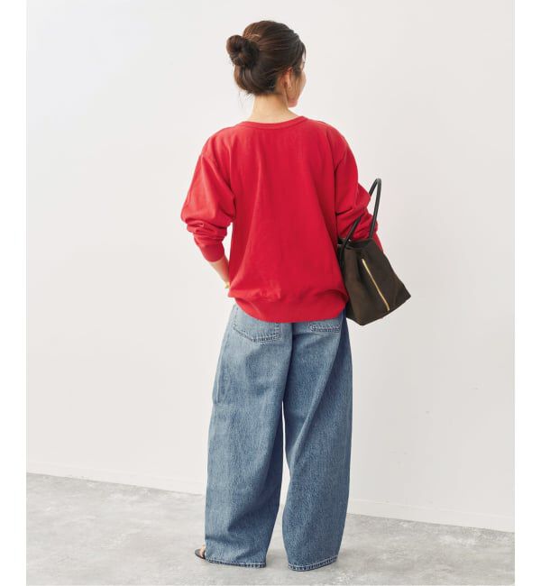 Spick and Span「《予約》Mixta /ミクスタ CREW NECK SWEAT クルーネックスウェット」|スウェット・ジャージ|