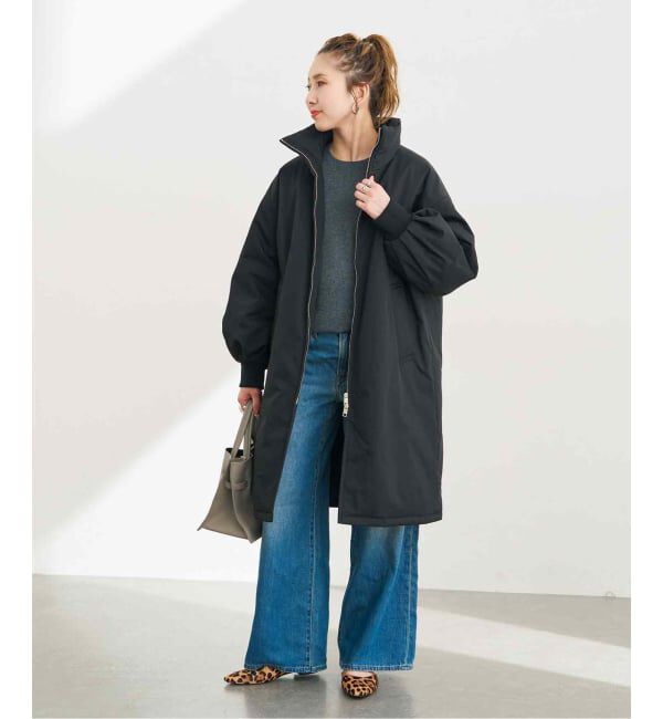 Spick and Span「《予約》撥水ツイルパデッドパフスリーブコート」|その他|