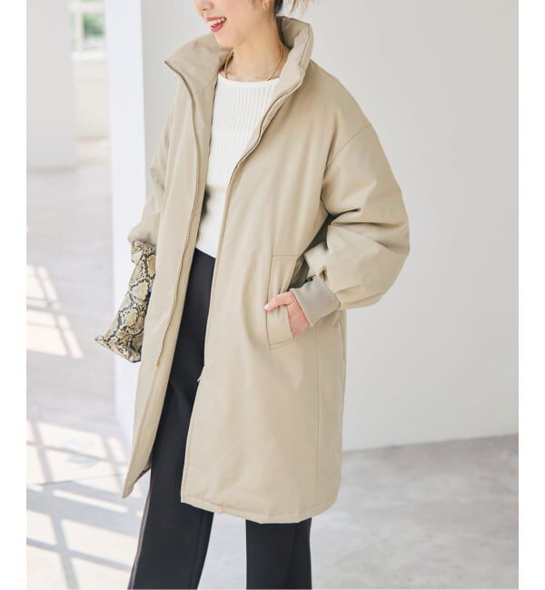 Spick and Span「《予約》撥水ツイルパデッドパフスリーブコート」|その他|