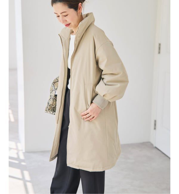 Spick and Span「《予約》撥水ツイルパデッドパフスリーブコート」|その他|