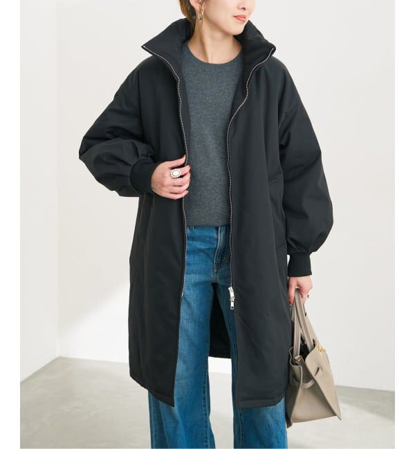 Spick and Span「《予約》撥水ツイルパデッドパフスリーブコート」|その他|