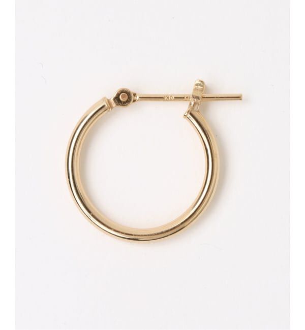 Lilas by Spick&Span「《予約》1.5パイプ1.5cmルーフピアス K10（両耳）」|ピアス|