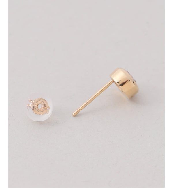 Lilas by Spick&Span「《予約》フクリン0.28ctダイヤピアス K18（両耳）」|ピアス|