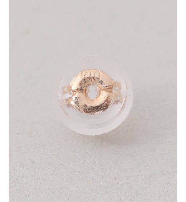 Lilas by Spick&Span「《予約》フクリン0.28ctダイヤピアス K18（両耳）」|ピアス|