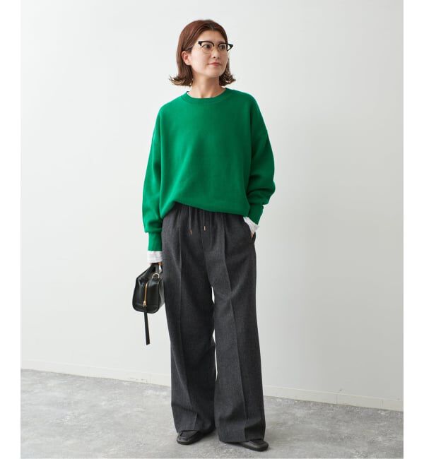 Spick and Span「《手洗い可 / 予約》ウォッシャブルツイードイージーパンツ」|その他|