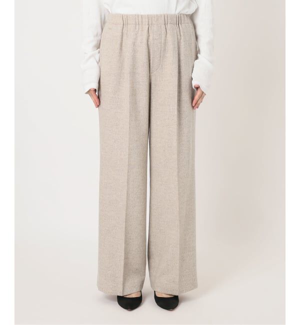 Spick and Span「《手洗い可 / 予約》ウォッシャブルツイードイージーパンツ」|その他|