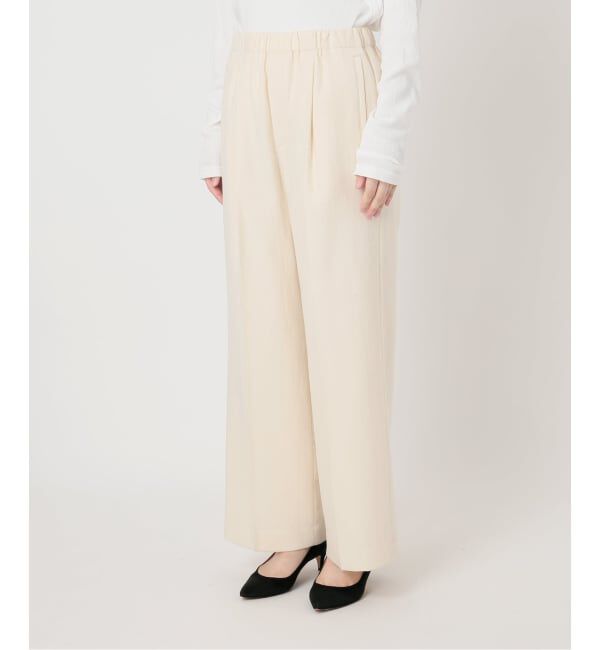 Spick and Span「《手洗い可 / 予約》ウォッシャブルツイードイージーパンツ」|その他|