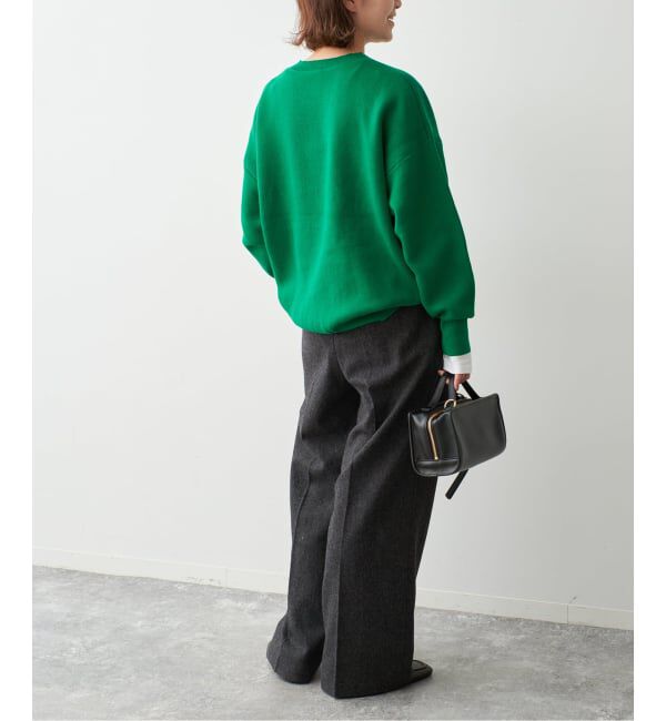 Spick and Span「《手洗い可 / 予約》ウォッシャブルツイードイージーパンツ」|その他|