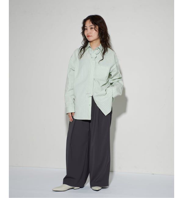 GRISE「《追加予約/WEB+一部店舗》GRISEレザーポインテッドソフトフィットショートブーツ」|ショートブーツ|